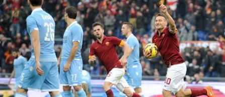 "Veteranul" Totti a salvat-o pe AS Roma de la infrangere in derby-ul cu Lazio